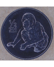 Северная Корея 1/2 Чон 2002 UNC арт. 1812